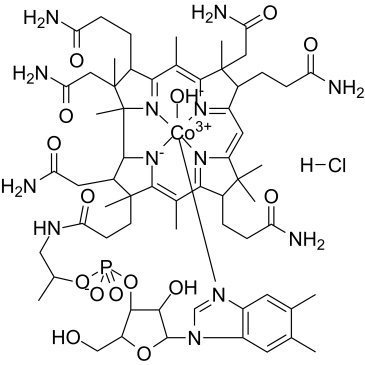 Hydroxocobalamin hydrochloride(Vitamin B12a hydrochloride)ͼƬ