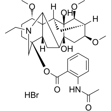 Lappaconitine hydrobromide(Allapinine hydrobromide)ͼƬ