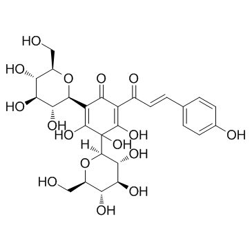 Hydroxysafflor yellow A(Safflomin A HSYA)图片