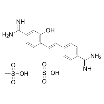 Hydroxystilbamidine bis(methanesulfonate)ͼƬ