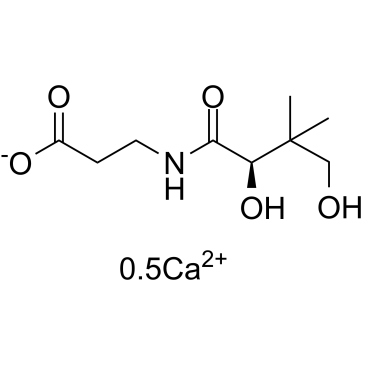 D-Pantothenic acid hemicalcium salt(Calcium D-pantothenateVitamin B5 calcium salt)图片