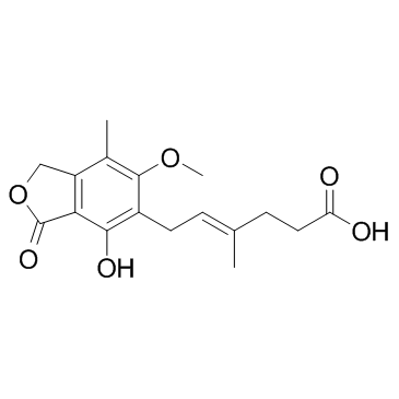 Mycophenolic acid(Mycophenolate RS-61443)ͼƬ