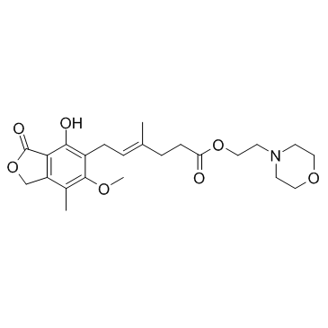 Mycophenolate mofetil(RS 61443TM-MMF)ͼƬ