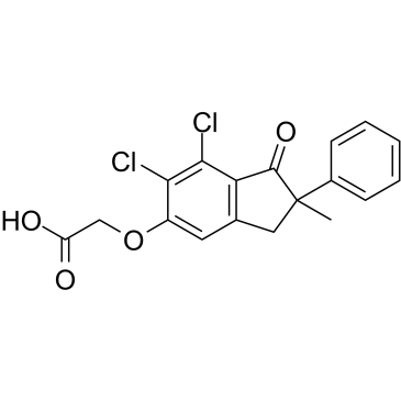 MK196(MK-196 Indacrinone Indacrynic acid Indanone)ͼƬ