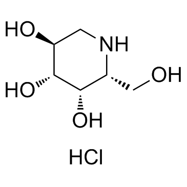 Migalastat hydrochloride(1-Deoxygalactonojirimycin hydrochloride)ͼƬ