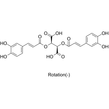 L-Chicoric Acid((-)-Chicoric acidtrans-Caffeoyltartaric acid)ͼƬ