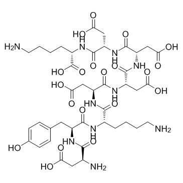 FLAG peptide(DYKDDDDKAsp-Tyr-Lys-Asp-Asp-Asp-Asp-Lys)ͼƬ