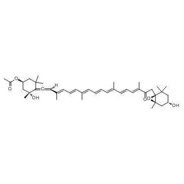 Fucoxanthin(all-trans-Fucoxanthin)图片