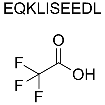 c-Myc Peptide Trifluoroacetate(Glu-Gln-Lys-Leu-Ile-Ser-Glu-Glu-Asp-Leu(trifluoroacetate))ͼƬ