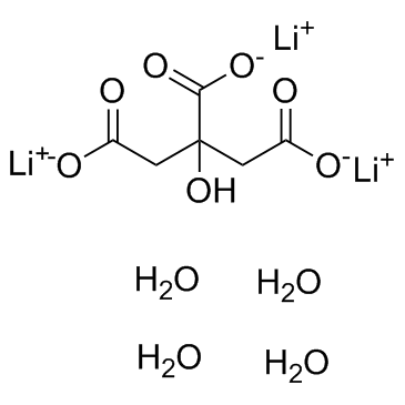 Citric acid trilithium salt tetrahydrate(Lithium citrate tribasic tetrahydrate)ͼƬ