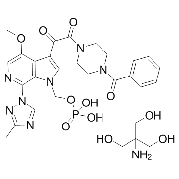 BMS-663068(Tris)(Fostemsavir TrisFostemsavir tromethamine)ͼƬ