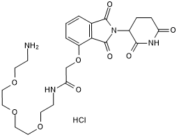 Thalidomide 4'-oxyacetamide-PEG3-amineͼƬ