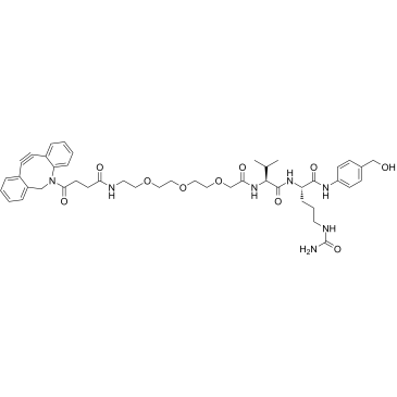 DBCO-PEG4-acetic-Val-Cit-PABͼƬ