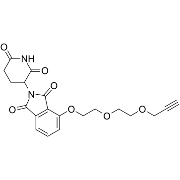 Thalidomide-O-PEG2-propargyl图片