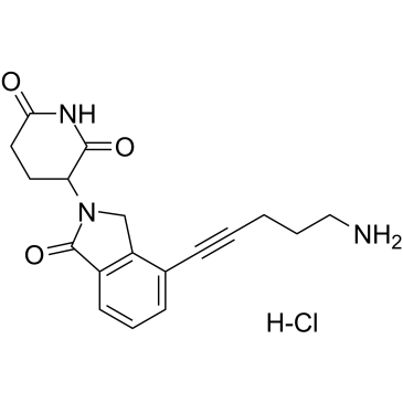 Lenalidomide-propargyl-C2-NH2 hydrochlorideͼƬ