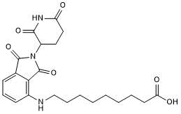 Pomalidomide 4'-alkylC8-acid图片