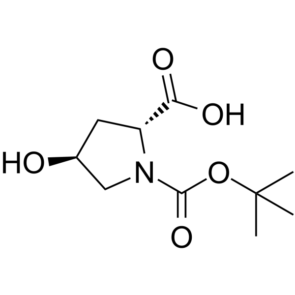 N-tert-Butoxycarbonyl-trans-4-hydroxy-D-prolineͼƬ