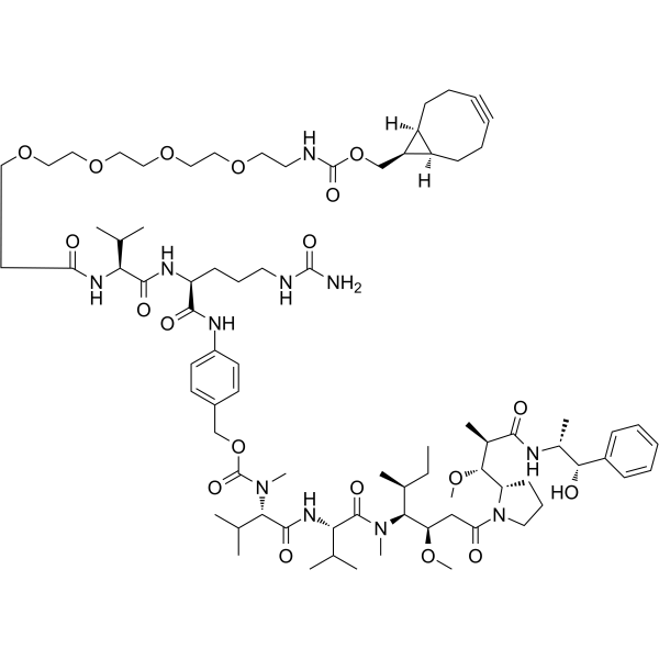 endo-BCN-PEG4-Val-Cit-PAB-MMAEͼƬ