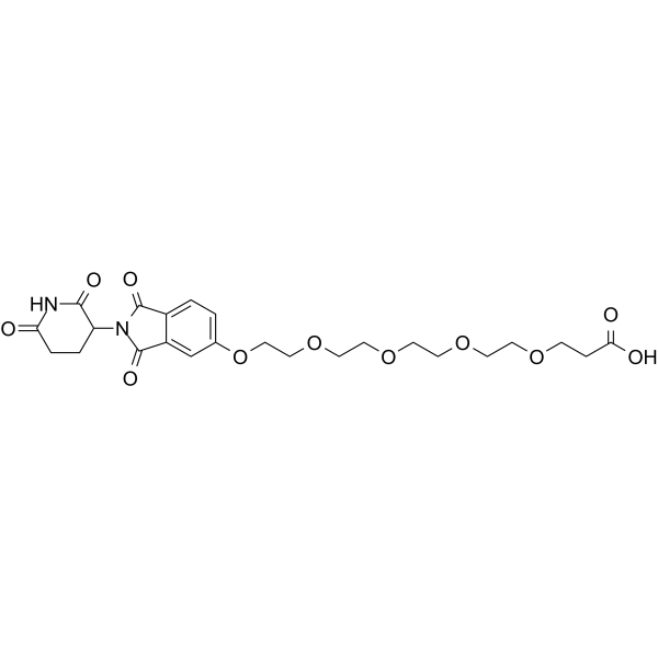 Thalidomide-PEG5-COOH图片