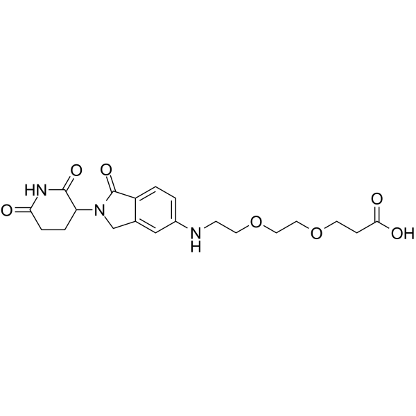 Glutarimide-Isoindolinone-NH-PEG2-COOH图片