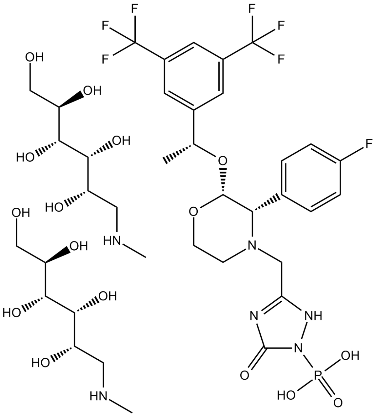 Fosaprepitant dimeglumine salt图片