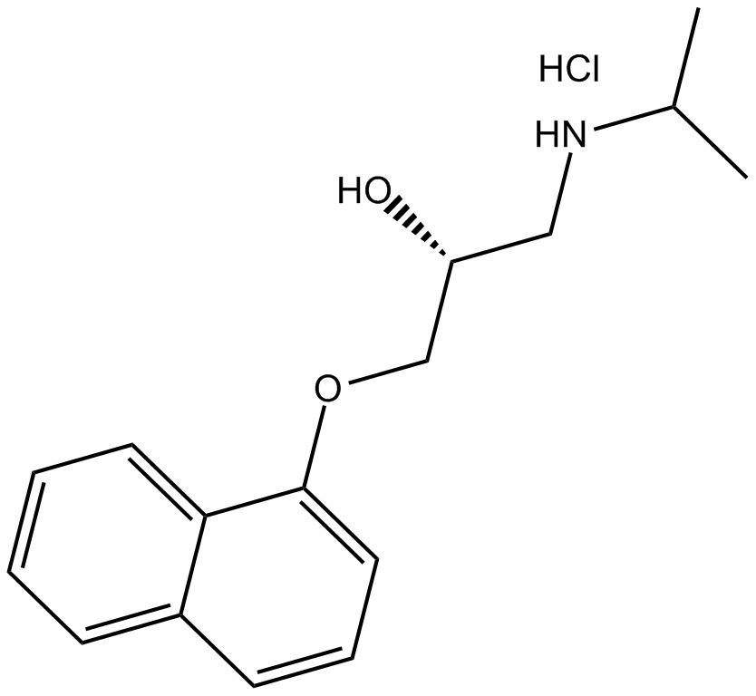 (R)-(+)-Propranolol hydrochloride图片