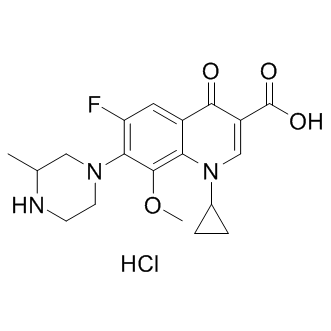 Gatifloxacin hydrochloride图片