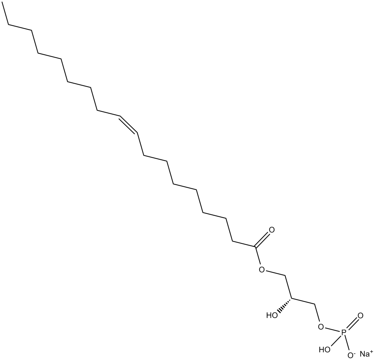 1-oleoyl-2-hydroxy-sn-glycero-3-phosphate(sodium salt)ͼƬ