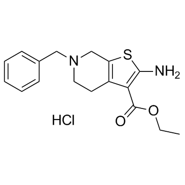 Tinoridine hydrochloride(Y-3642 hydrochloride)ͼƬ