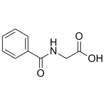 Hippuric acid(2-Benzamidoacetic acid)ͼƬ