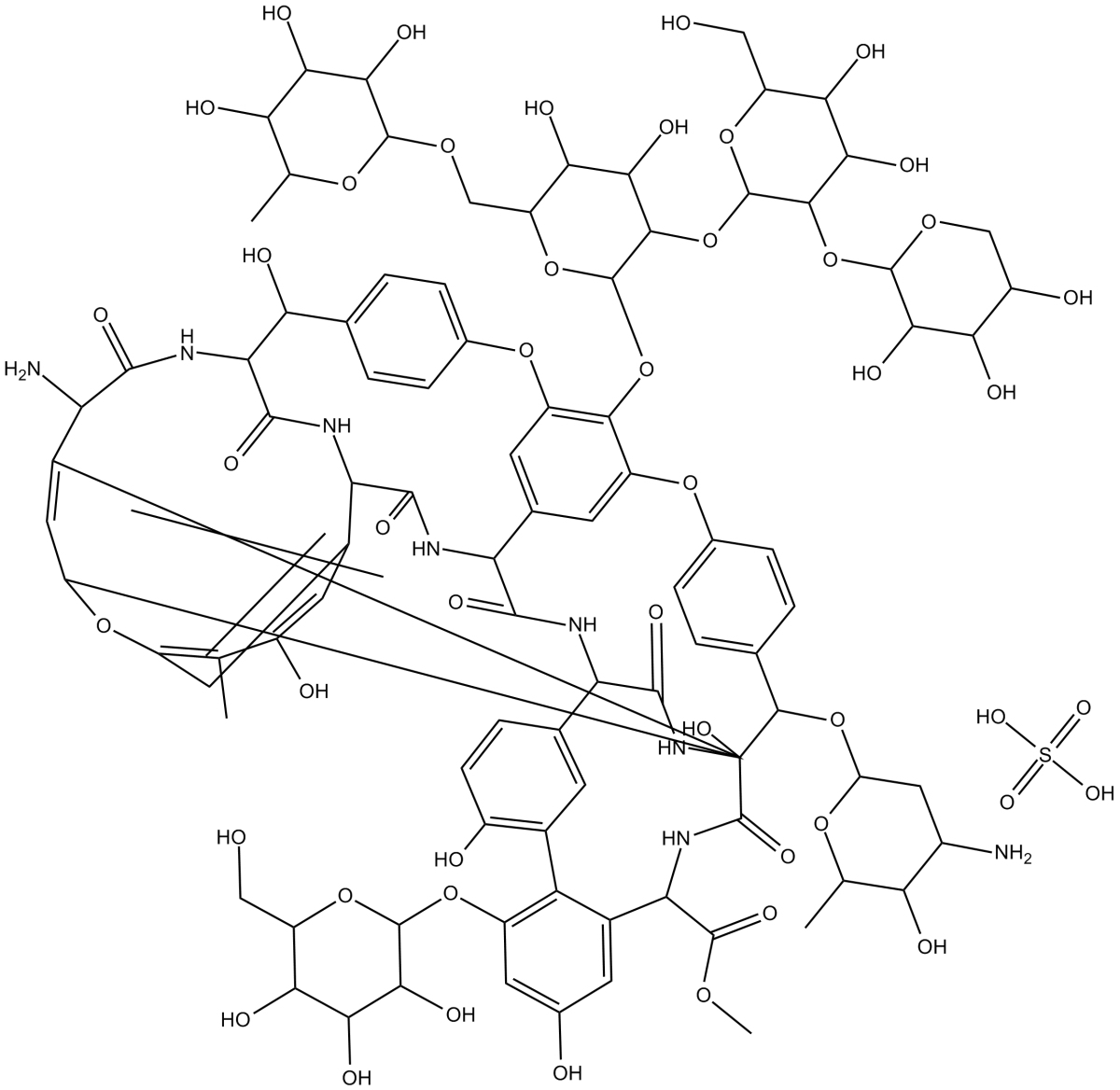 Ristocetin A(sulfate)ͼƬ