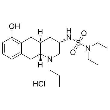 Quinagolide hydrochloride(CV205-502 hydrochloride)ͼƬ