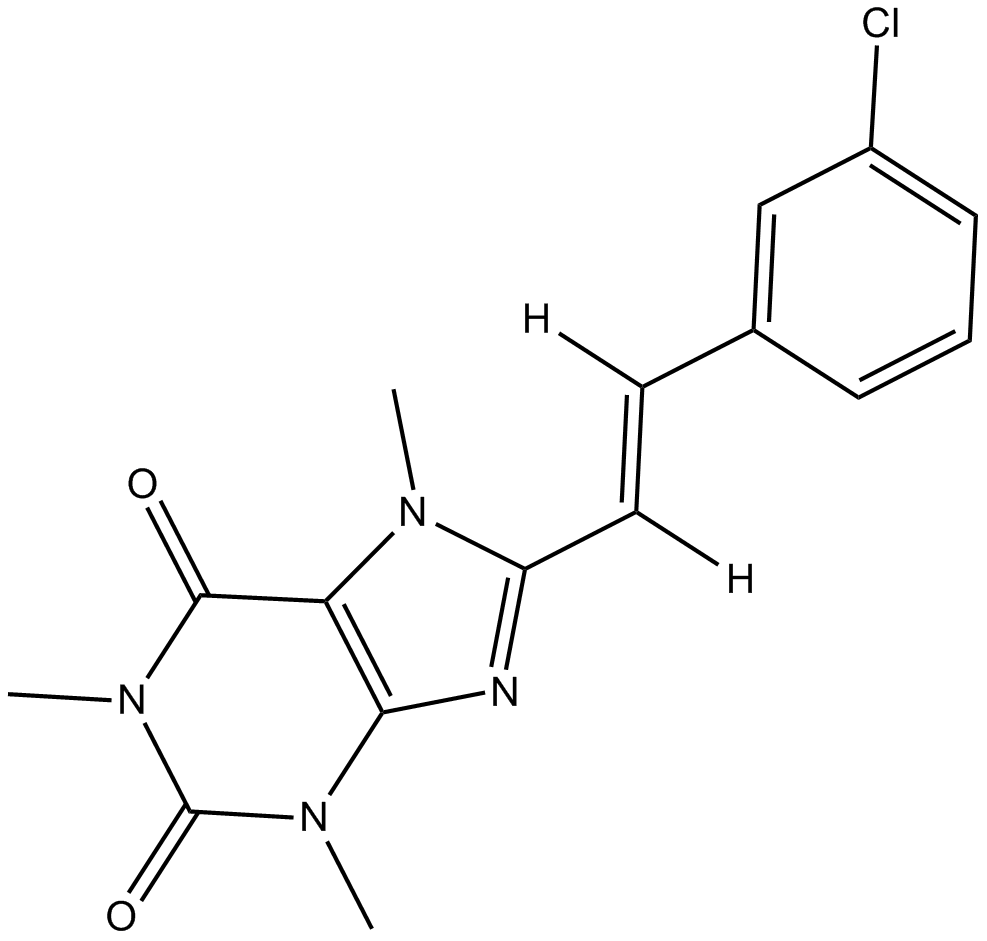 8-(3-Chlorostyryl)caffeine图片