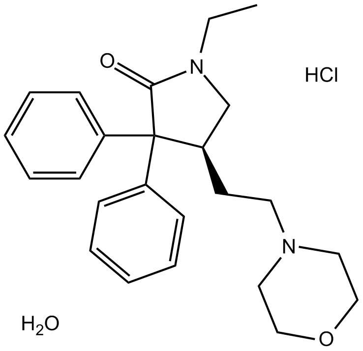 Doxapram hydrochloride hydrate图片