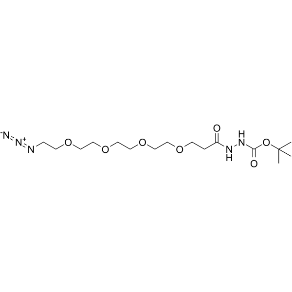 Azido-PEG4-hydrazide-BocͼƬ