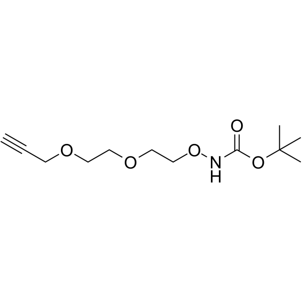 Boc-aminooxy-PEG2-propargylͼƬ