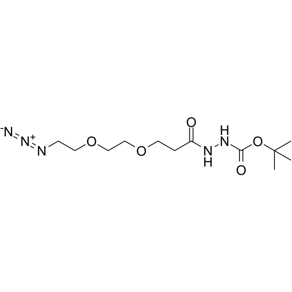 Azido-PEG2-hydrazide-Boc图片