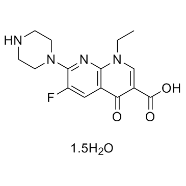 Enoxacin hydrate(Enoxacin sesquihydrate)图片