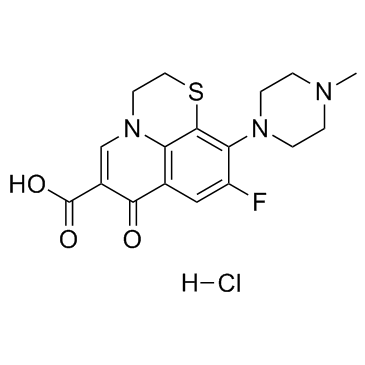 Rufloxacin hydrochloride(MF-934 hydrochloride)ͼƬ