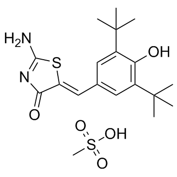 Darbufelone mesylate(CI-1004 mesylate)ͼƬ