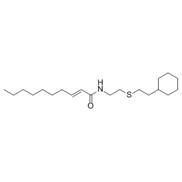 2-(E-2-decenoylamino)ethyl 2-(cyclohexylethyl)sulfideͼƬ