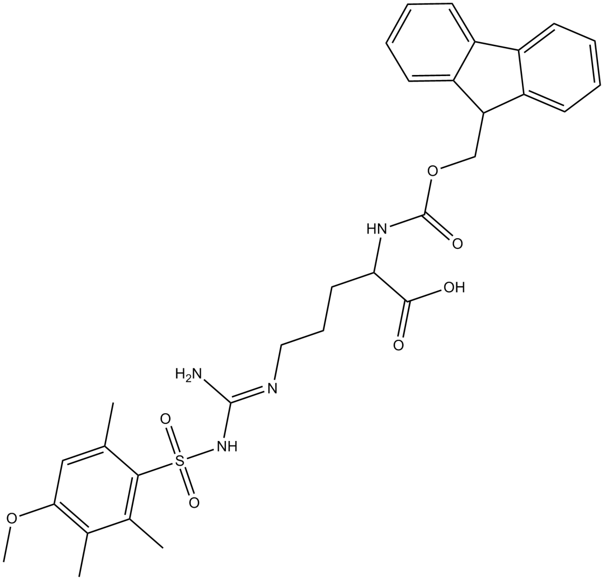 Fmoc-Arg(Mtr)-OHͼƬ