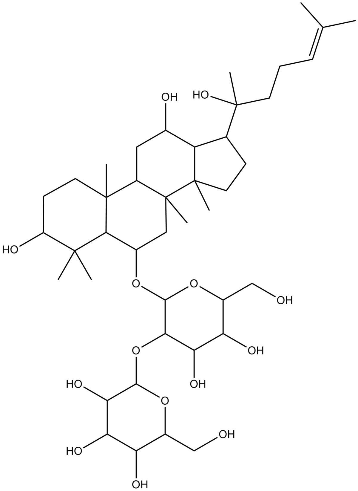 Ginsenoside RfͼƬ