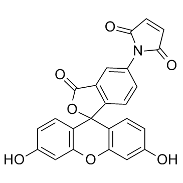 Fluorescein-5-maleimide(N-(5-Fluoresceinyl)maleimide)ͼƬ