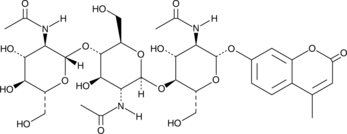 4-Methylumbelliferyl-β-D-N,N',N''-TriacetylchitotriosideͼƬ