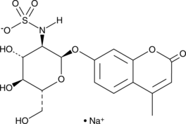 4-Methylumbelliferyl 2-sulfamino-2-deoxy-α-D-Glucopyranoside(sodium salt)ͼƬ