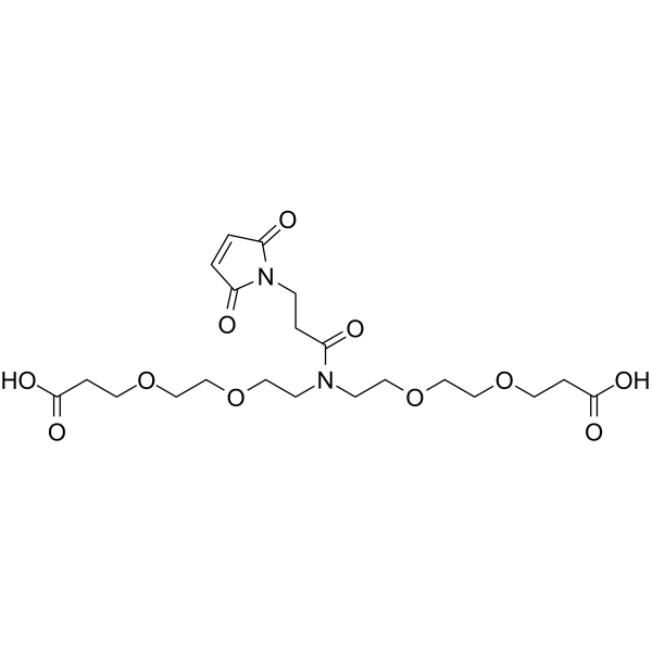 N-Mal-N-bis(PEG2-acid)图片