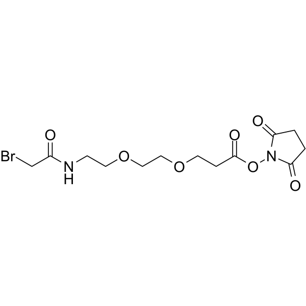 Bromoacetamido-PEG2-C2-NHS esterͼƬ