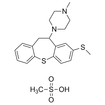 Methiothepin mesylate(Metitepine mesylate)ͼƬ