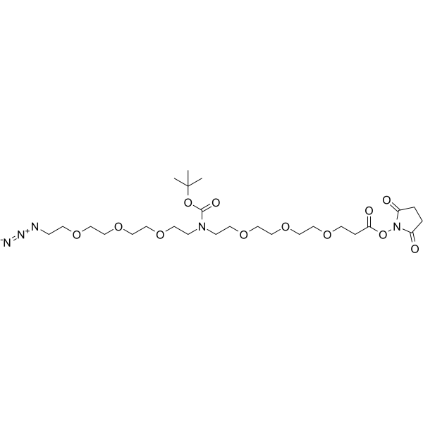 N-(Azido-PEG3)-N-Boc-PEG3-NHS esterͼƬ